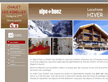 Tablet Screenshot of lesairelles-alpedhuez.com